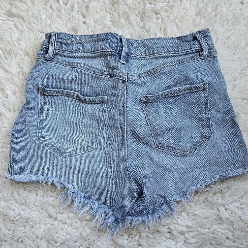 Rewash Denim Distressed Shorts